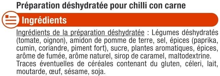 U Chili con carne cuisinez facile packshot