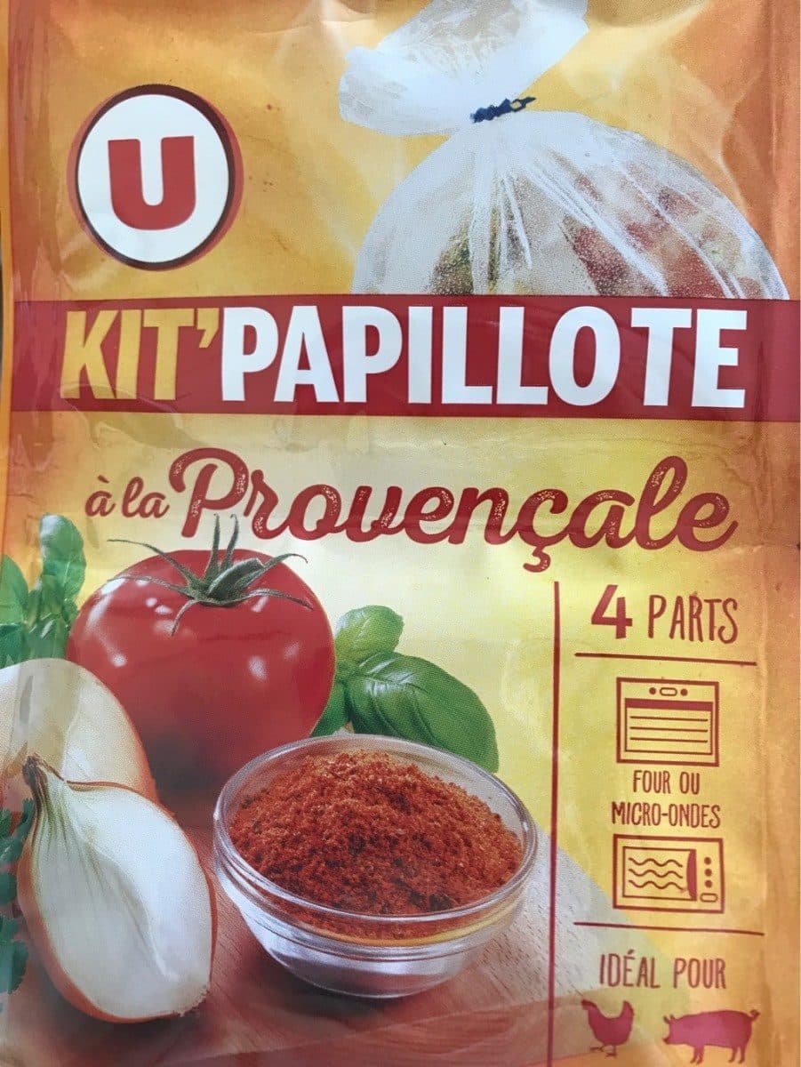 U Kit'papillote packshot