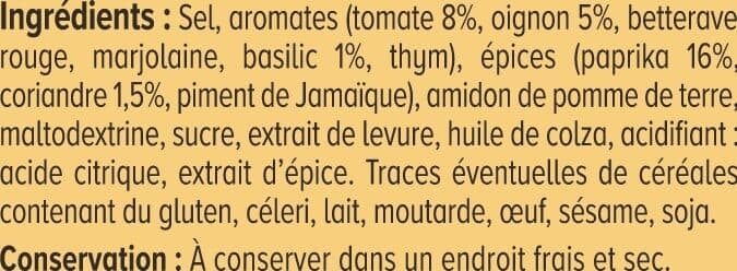 U Epices Kit papillote à la provençale 34g packshot