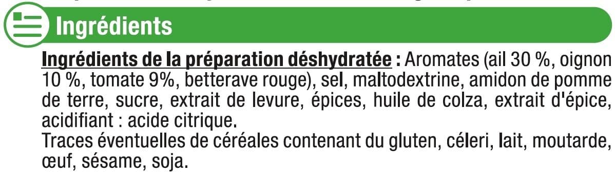 U Kit papillote ail et oignons packshot