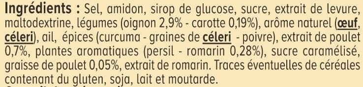 U Bouillon de volaille dégraissé 10 cubes - 100g packshot