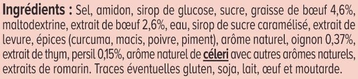 U Bouillon de boeuf dégraissé 10 cubes - 100g packshot