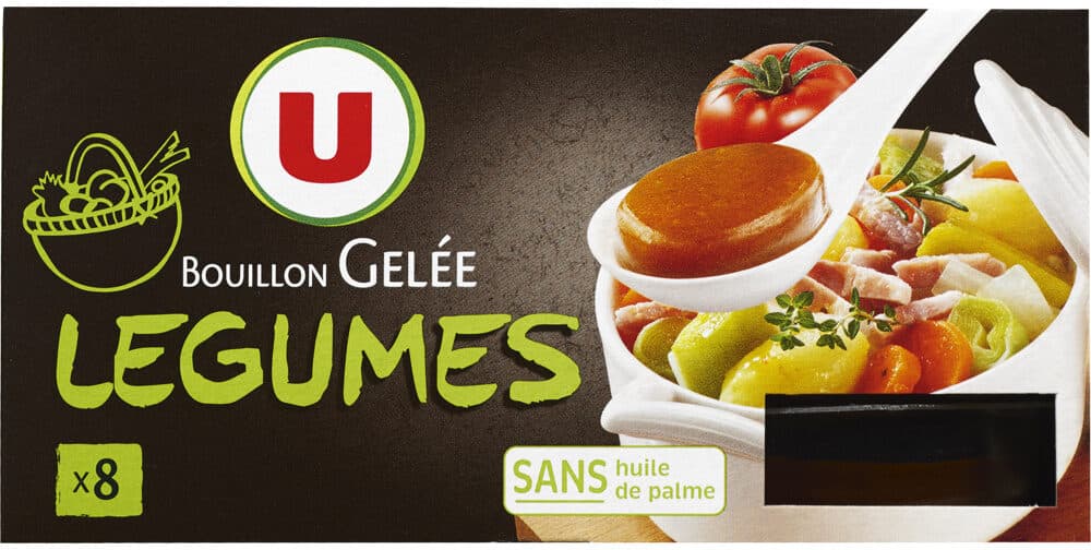 U Bouillon Gelée Légumes packshot