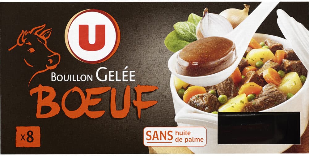 U Bouillon gelée boeuf packshot