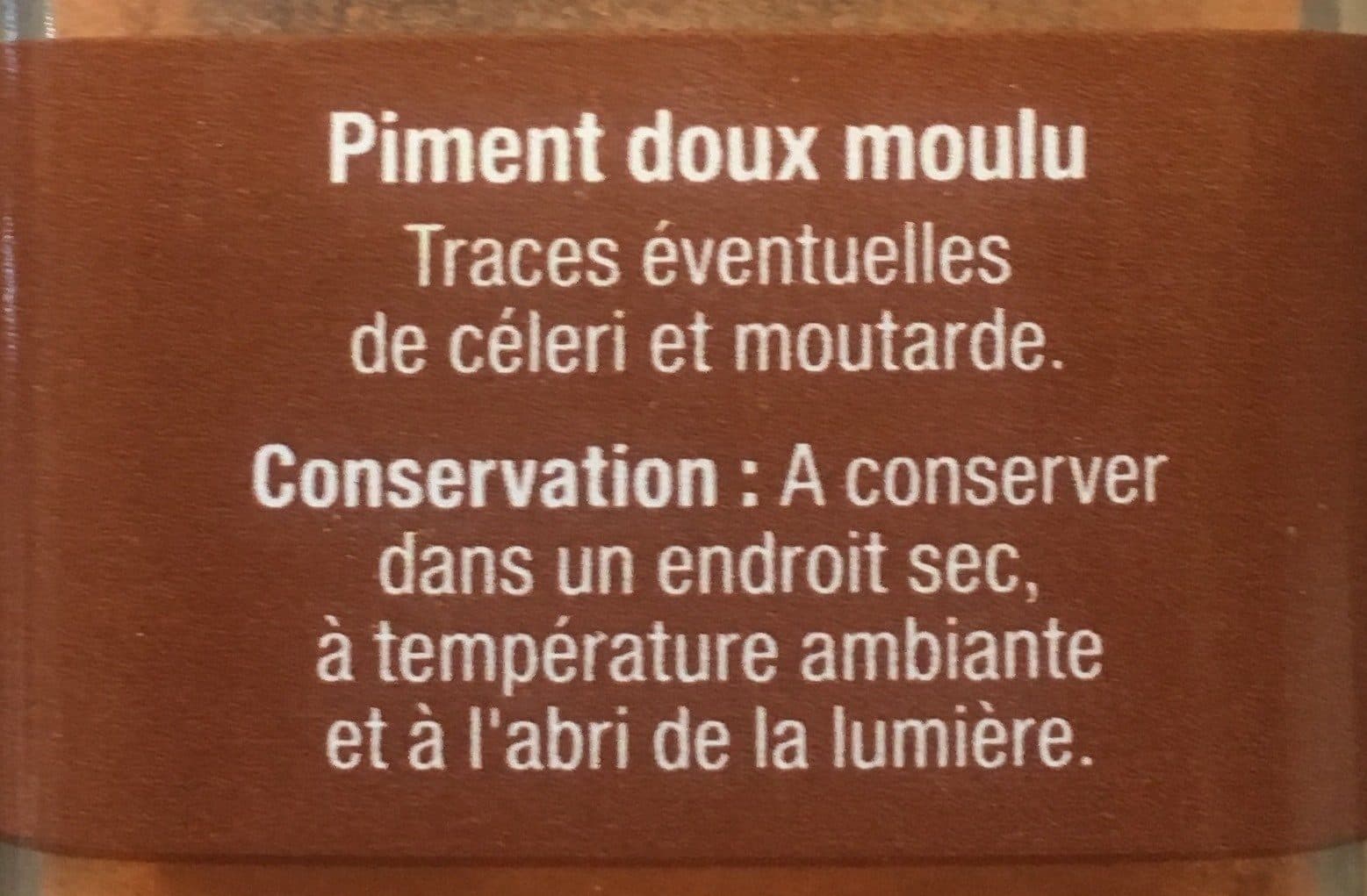 U Piment doux packshot