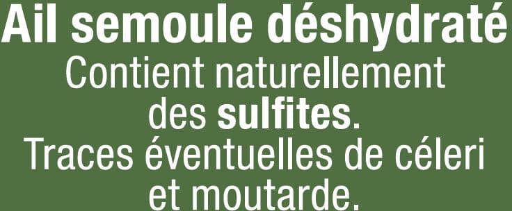 U Ail en poudre grand format 135g packshot