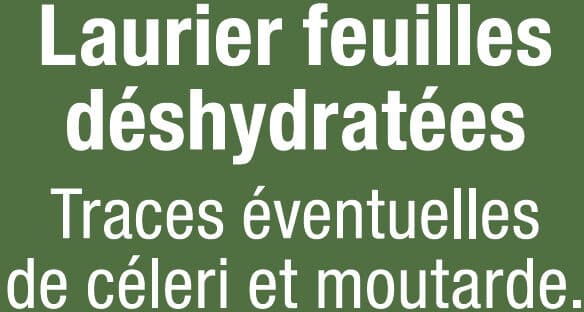 U Feuilles laurier grand format, 10g packshot