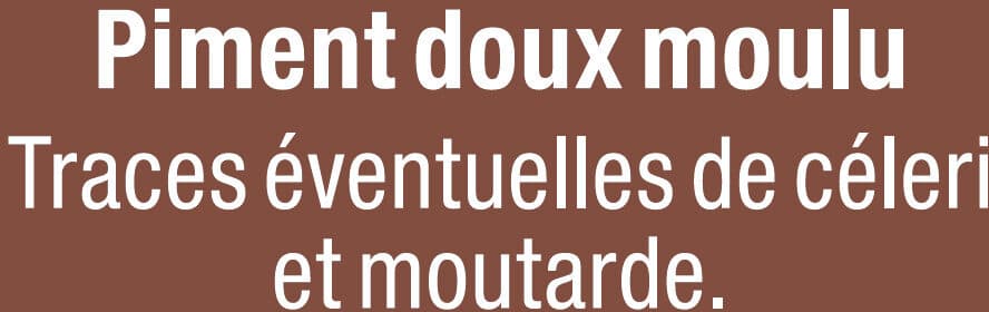 U Piment doux packshot