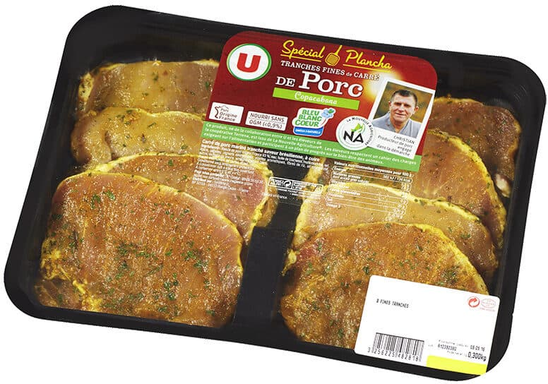 U Fine tranche carré de porc Copacabana packshot