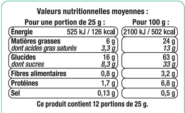 U Biscuit pour enfant mix goûter packshot