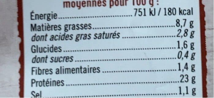 U Bouchée de poulet rôtie packshot