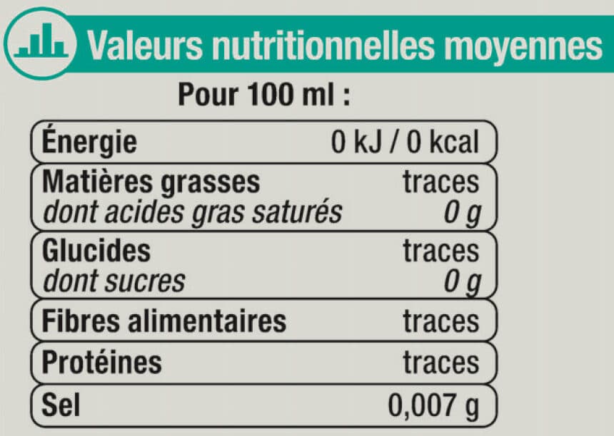 U Boisson à base d'eau minérale naturelle gazéifiée saveur agrumes 1L packshot