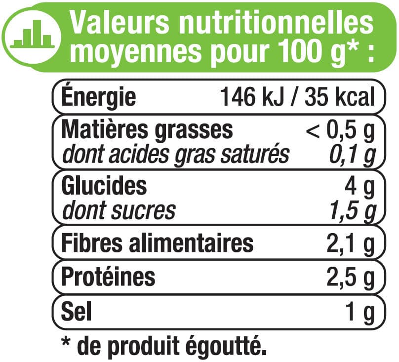U Coeur de palmier packshot