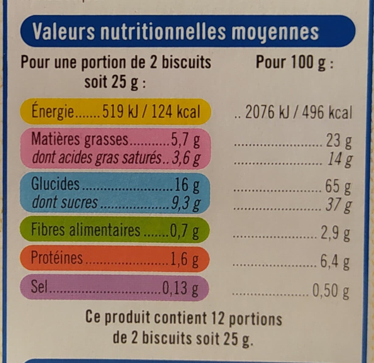 U Petit Beurre tablette chocolat au lait 300g packshot