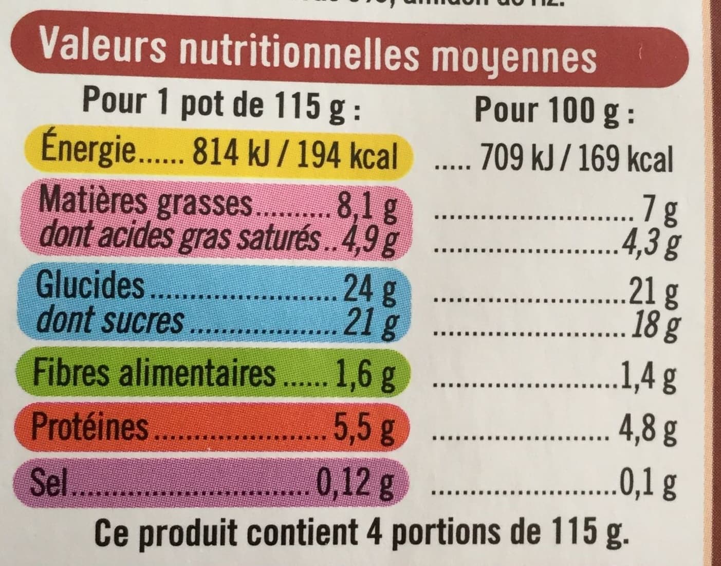 U Crème dessert au chocolat au lait de brebis packshot