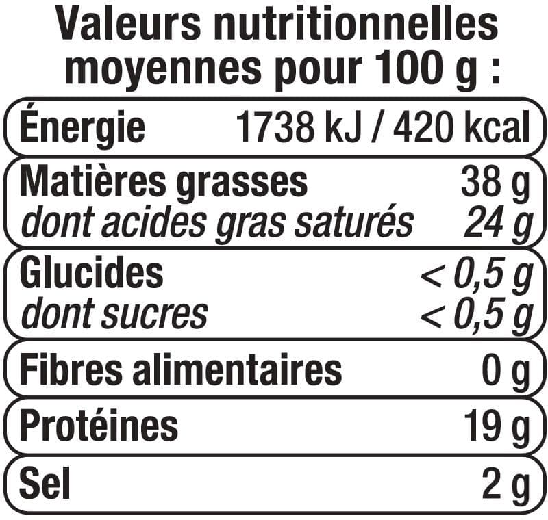 U Tranchette havarti au lait pasteurisé 38% de MG packshot