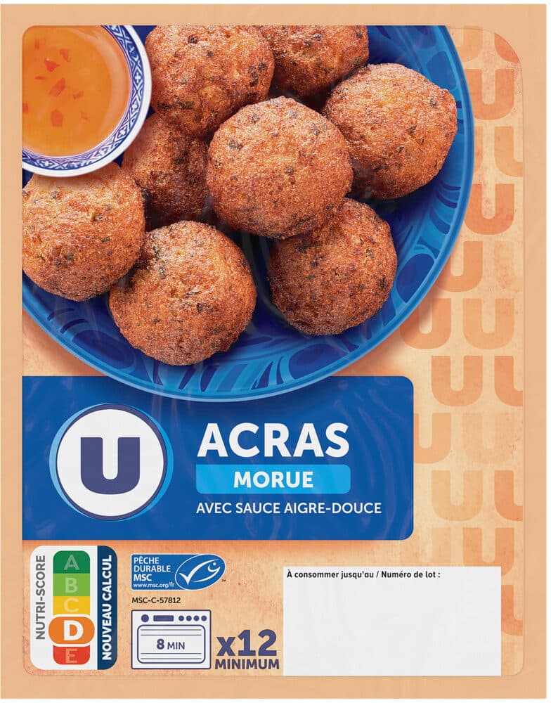 U Acras de morue + sauce aigre douce packshot