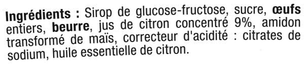 U Confiture de lemon curd, crème de citron à tartiner pot de 380g packshot