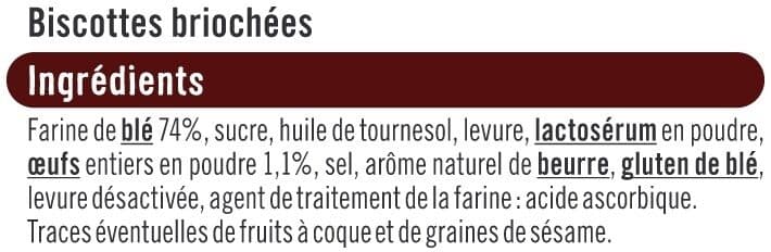 U Biscottes gourmandes briochées packshot