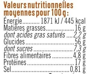 U Toasts froment et graines paquet de 230g packshot