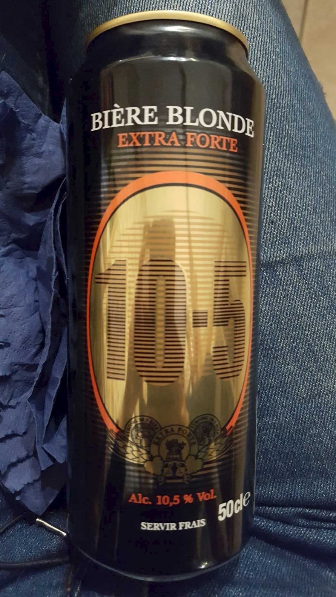 10-5 Biere blonde extra forte packshot