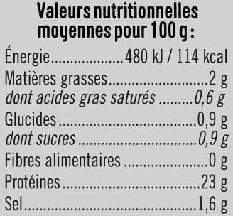 U Blanc de Poulet fumé - x4 tranches, 120g packshot