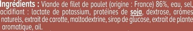 U Dés de poulet - 2x75g packshot