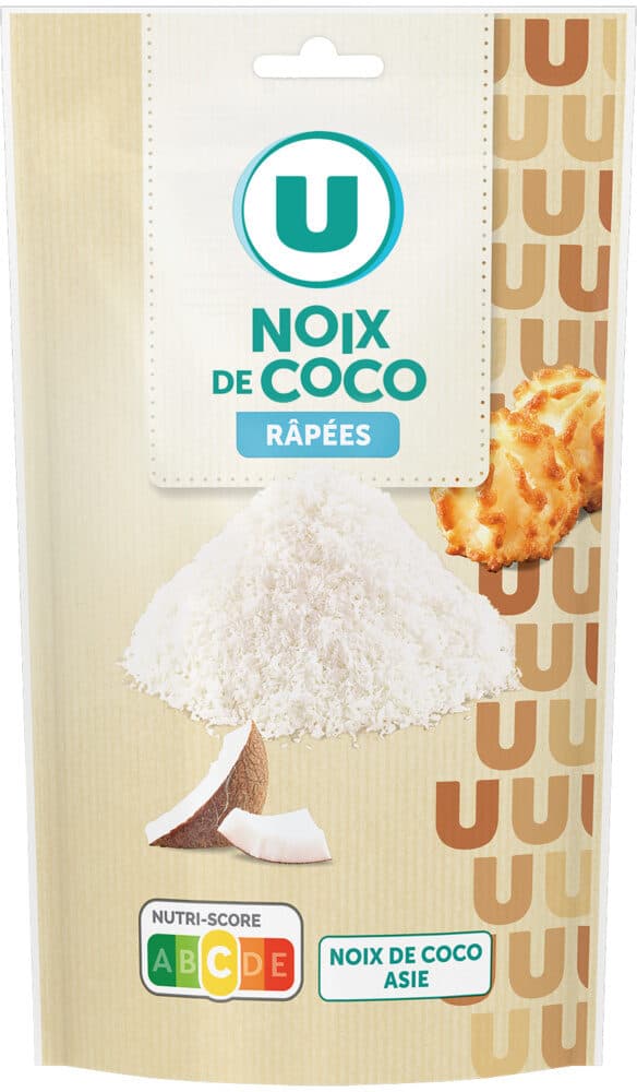 U Noix de coco rapée 125g packshot
