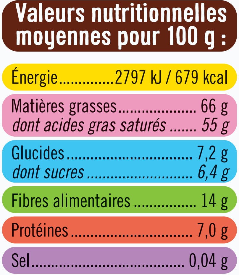 U Noix de coco rapée 125g packshot
