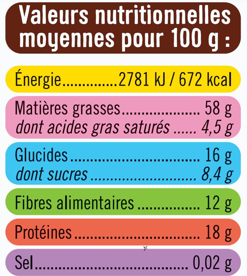 U Noisettes en poudre 125g packshot