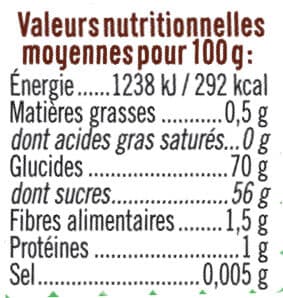 U Fruits confits 150g packshot