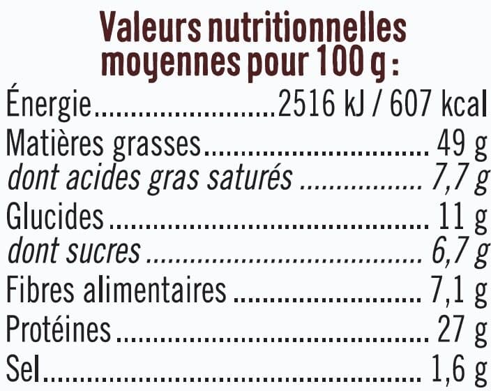 U Cacahuètes grillées sel et poivre packshot