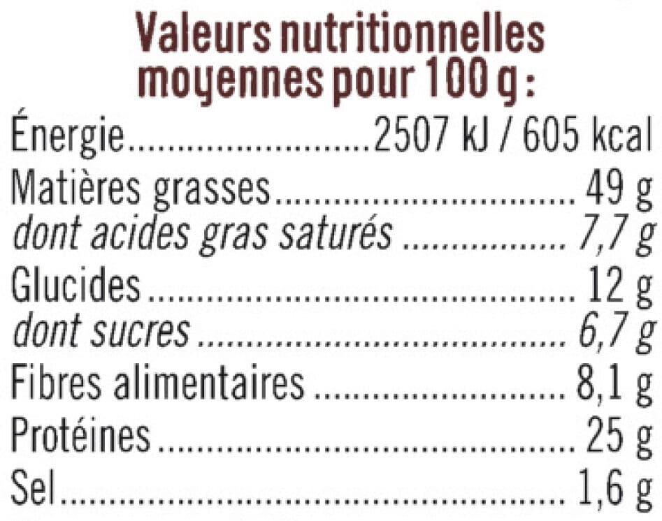 U Cacahuètes grillées sel et vinaigre packshot