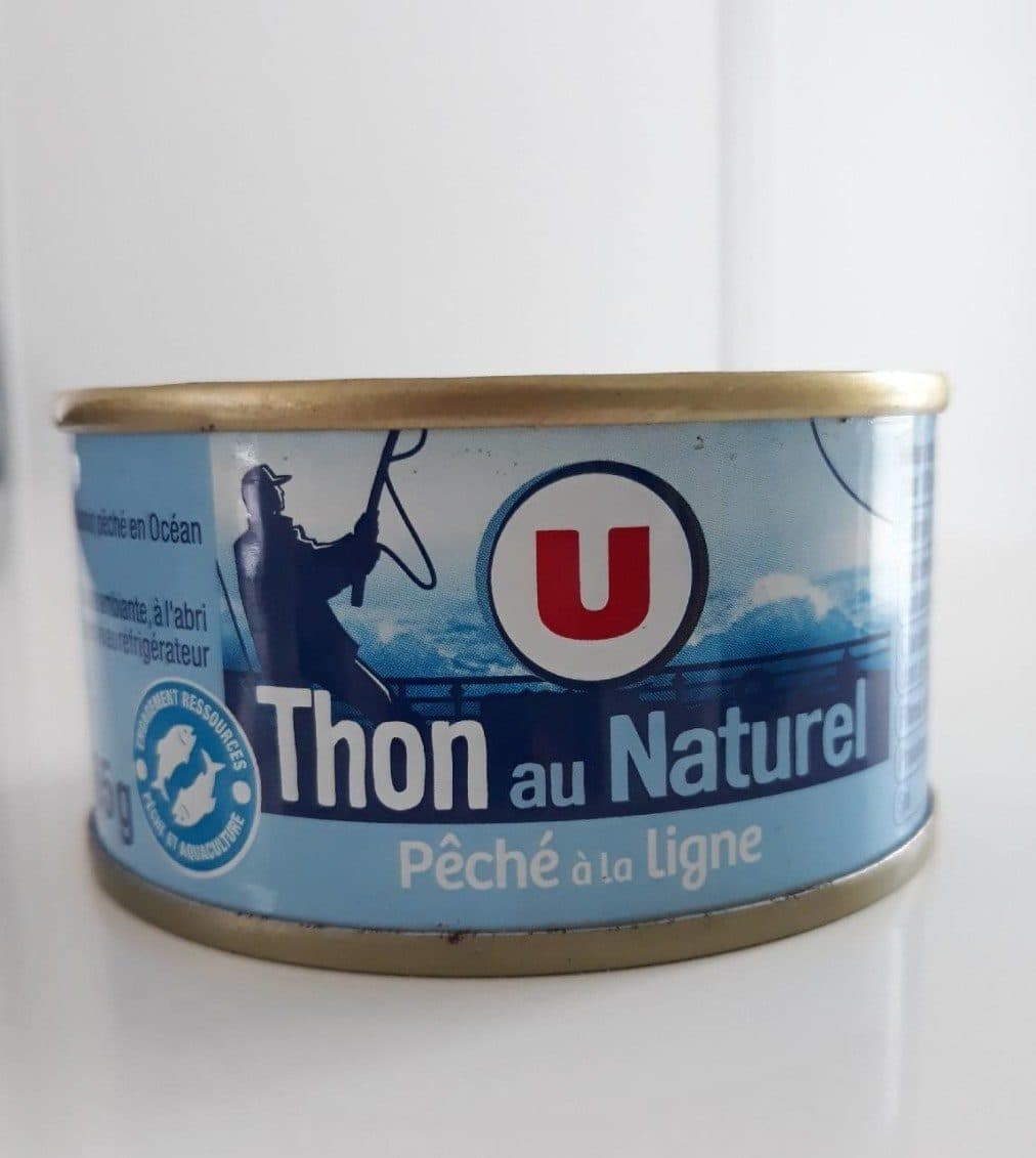 U Thon au naturel packshot