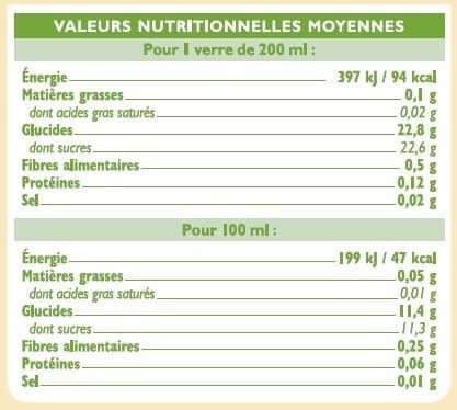 U Pur jus 100% pomme et myrtille issu de l'agriculture biologique packshot