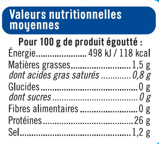 U Thon naturel pêché à la ligne 3 boîtes de 1/10 - 168g packshot