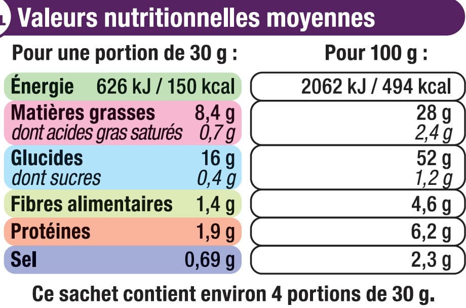 U Chips extra ondulées saveur sel et vinaigre packshot