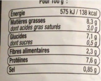 U Saucisses de Toulouse aux lentilles packshot