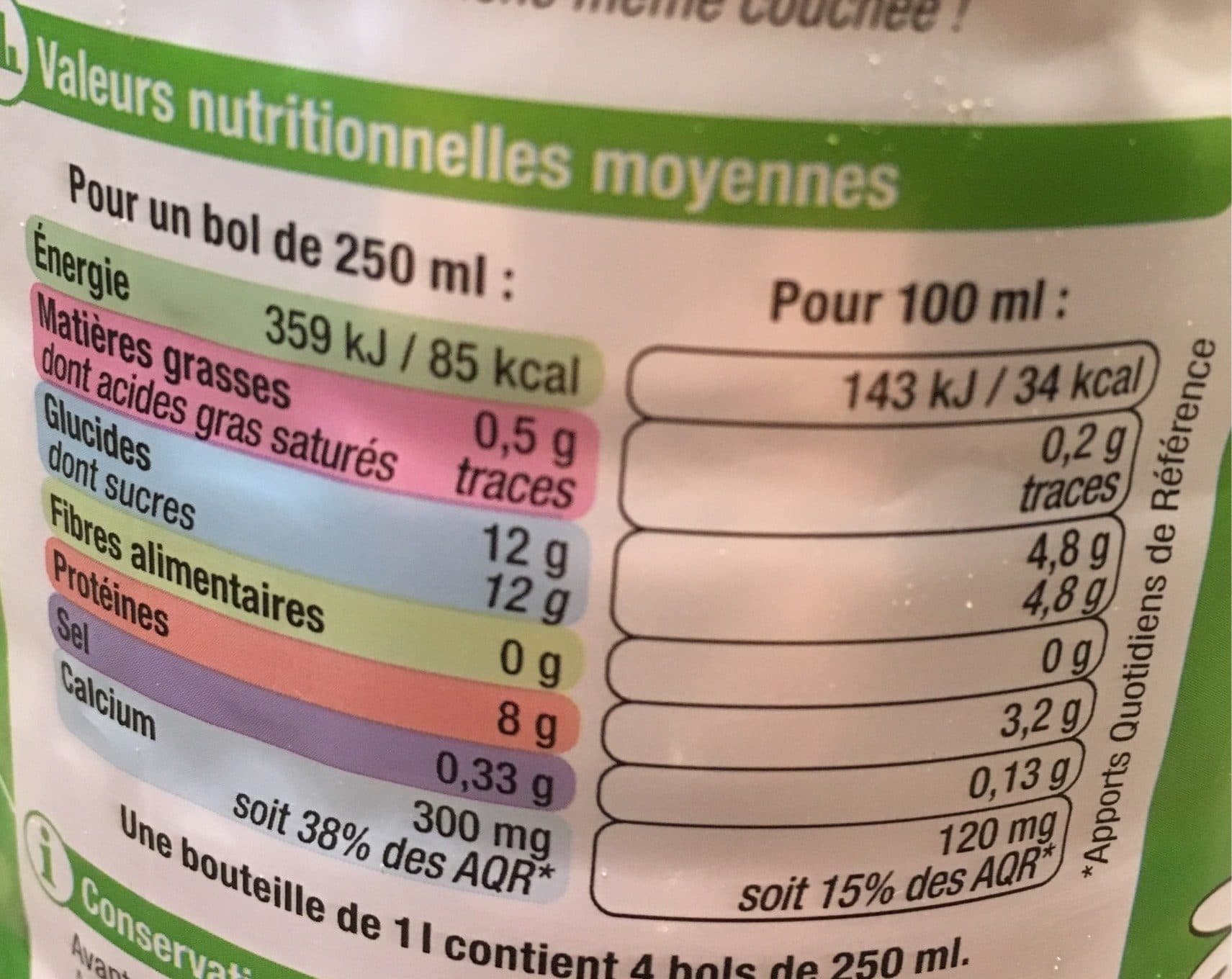 U Lait Écrémé packshot