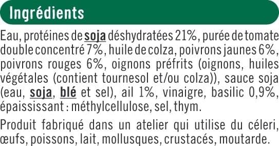 U Pavés au soja provençal bon et végétarien - 2x100g - 200g packshot