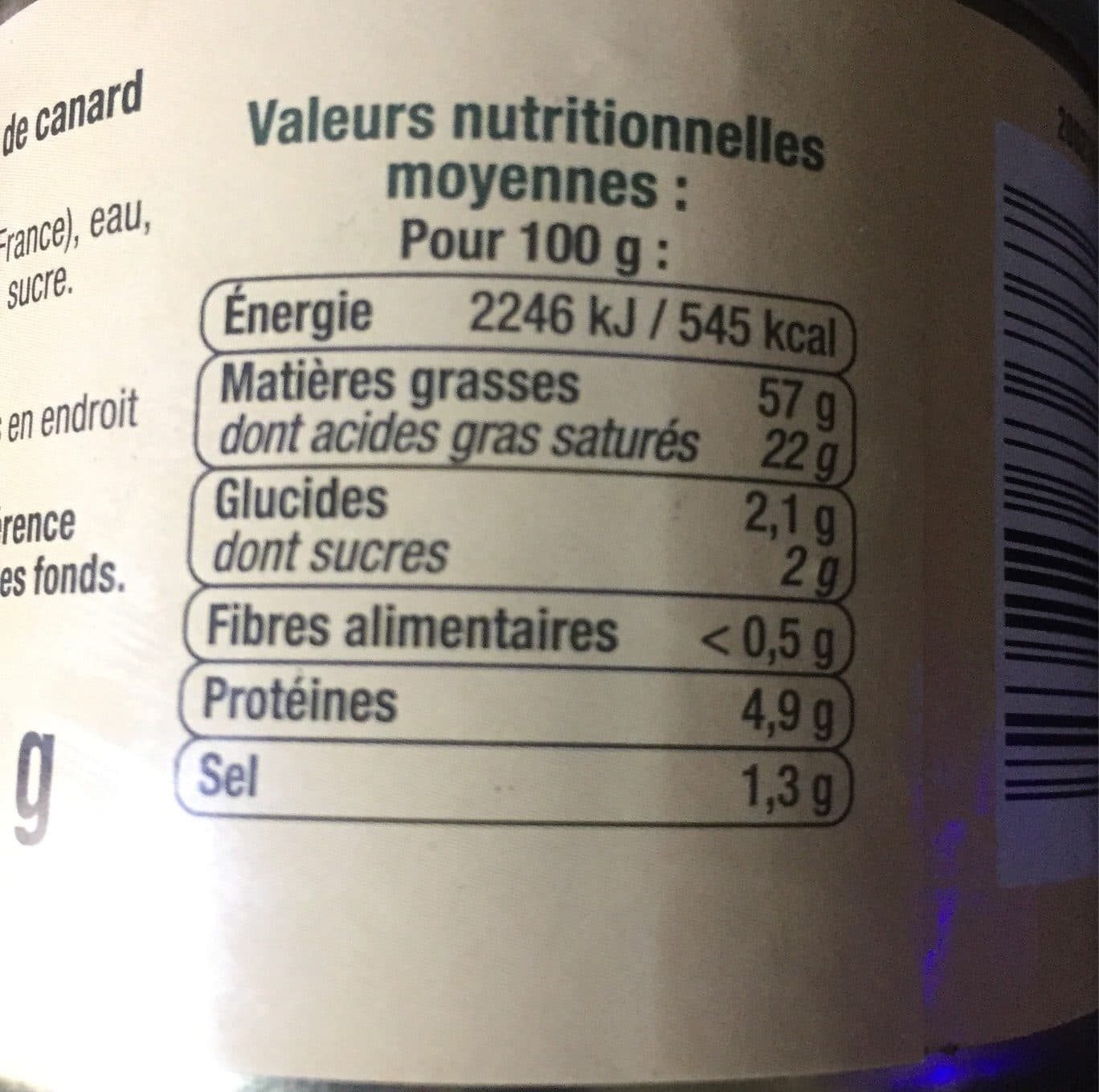 U Bloc de foie gras canard, 150g packshot