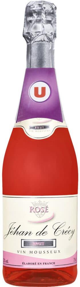 U Mousseux rosé Jéhan de Crécy packshot