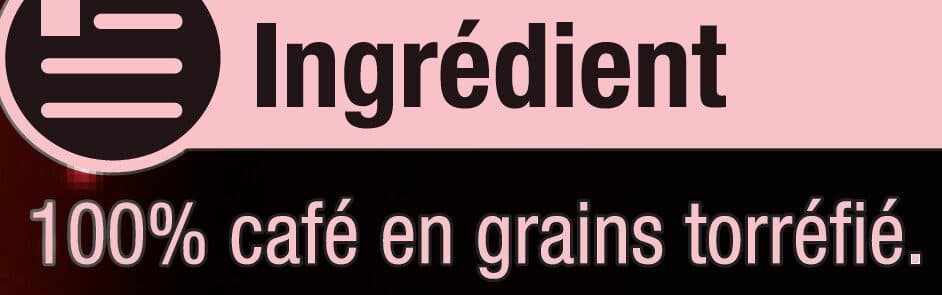 U Café torréfié grains corsé packshot