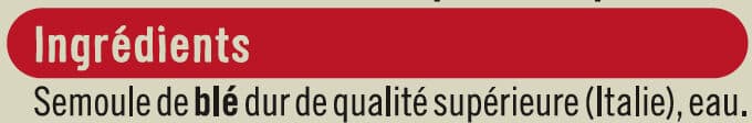 U Pâtes Italiennes strozzapreti n°4 packshot