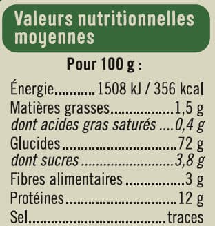 U Pâtes italiennes lumache medie n°16 packshot
