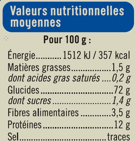 U Pâtes Italiennes linguinei n°9 packshot