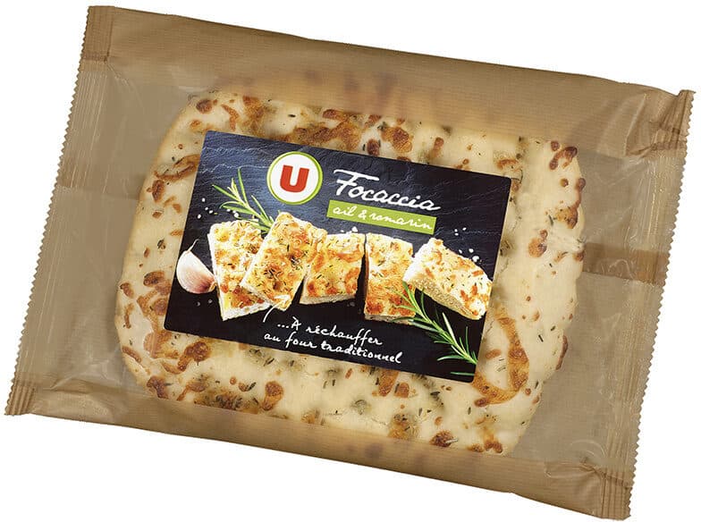 U Foccacia à l'ail et au romarin packshot