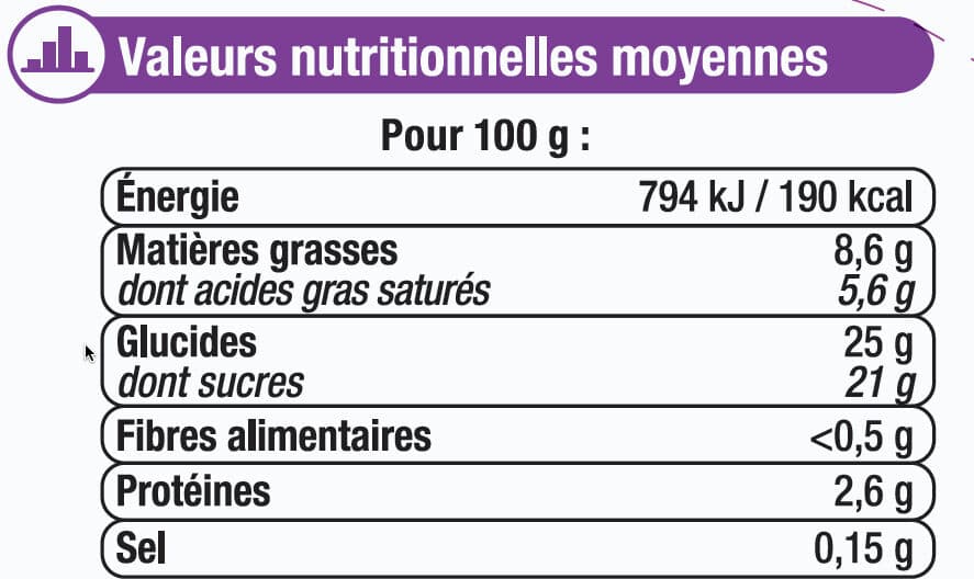 U Crème glacée gourmande douceur vanille Madagascar packshot