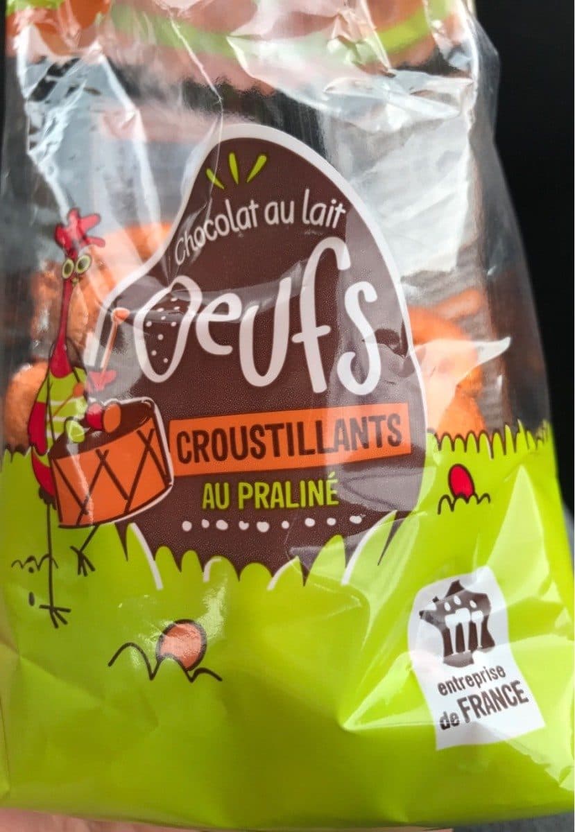 U Oeufs croustillants au oraliné packshot