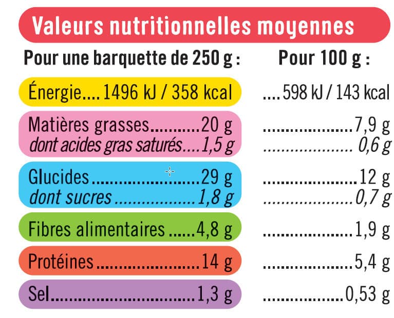 U Salade thaï crevette 3 riz avec fourchette, packshot